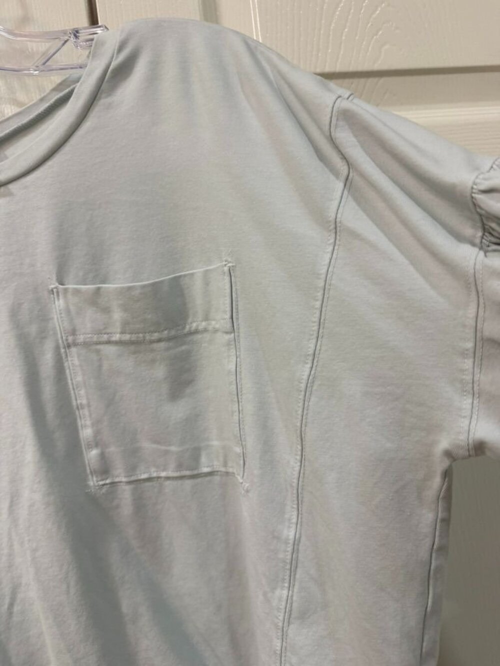 Free People EUC Hot Shot Recovery Set XS Light Blue Joggers & Long Sleeve Top - Picture 13 of 16